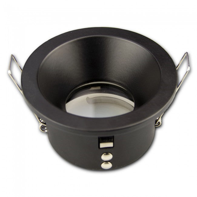 Deep Black Round Fixture