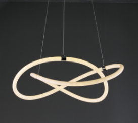 LED Circular Knot Pendant Lamp