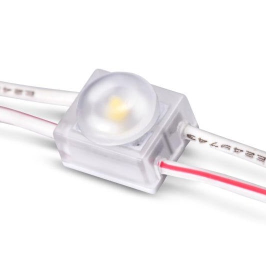 Cool White, Mini 1 LED Module, 12V DC, IP65