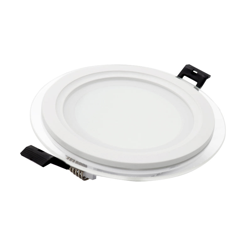 Glass Panel Light Round - 6W