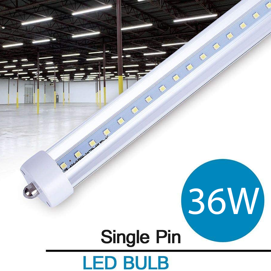 T8 LED Tube, 8FT, 36W, 6000K