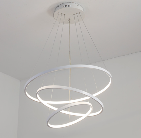 LED White Triple Halo Pendant Lamp – LED OUTLET PR